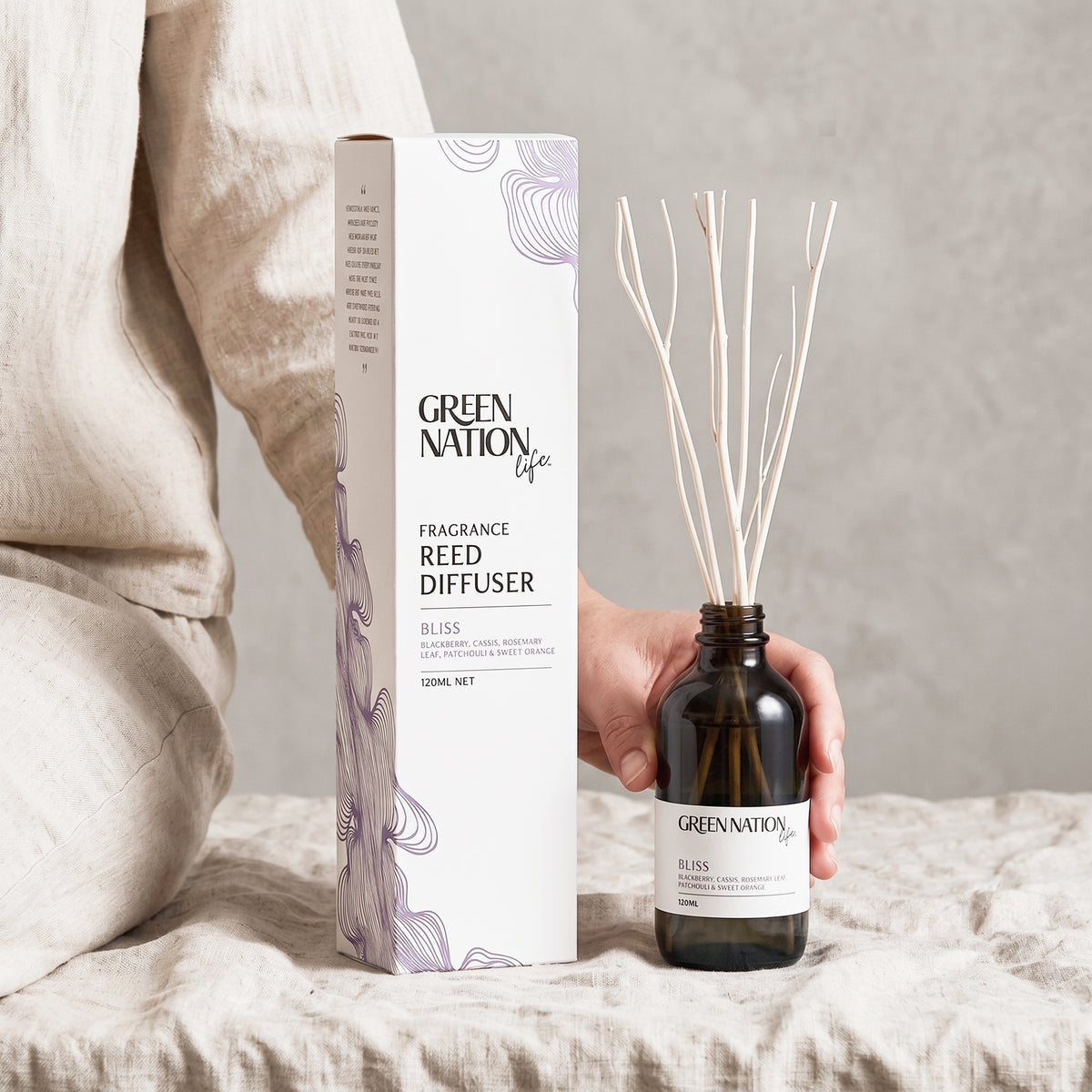 Luxurious Scented Diffuser 120mL - Bliss (Content)