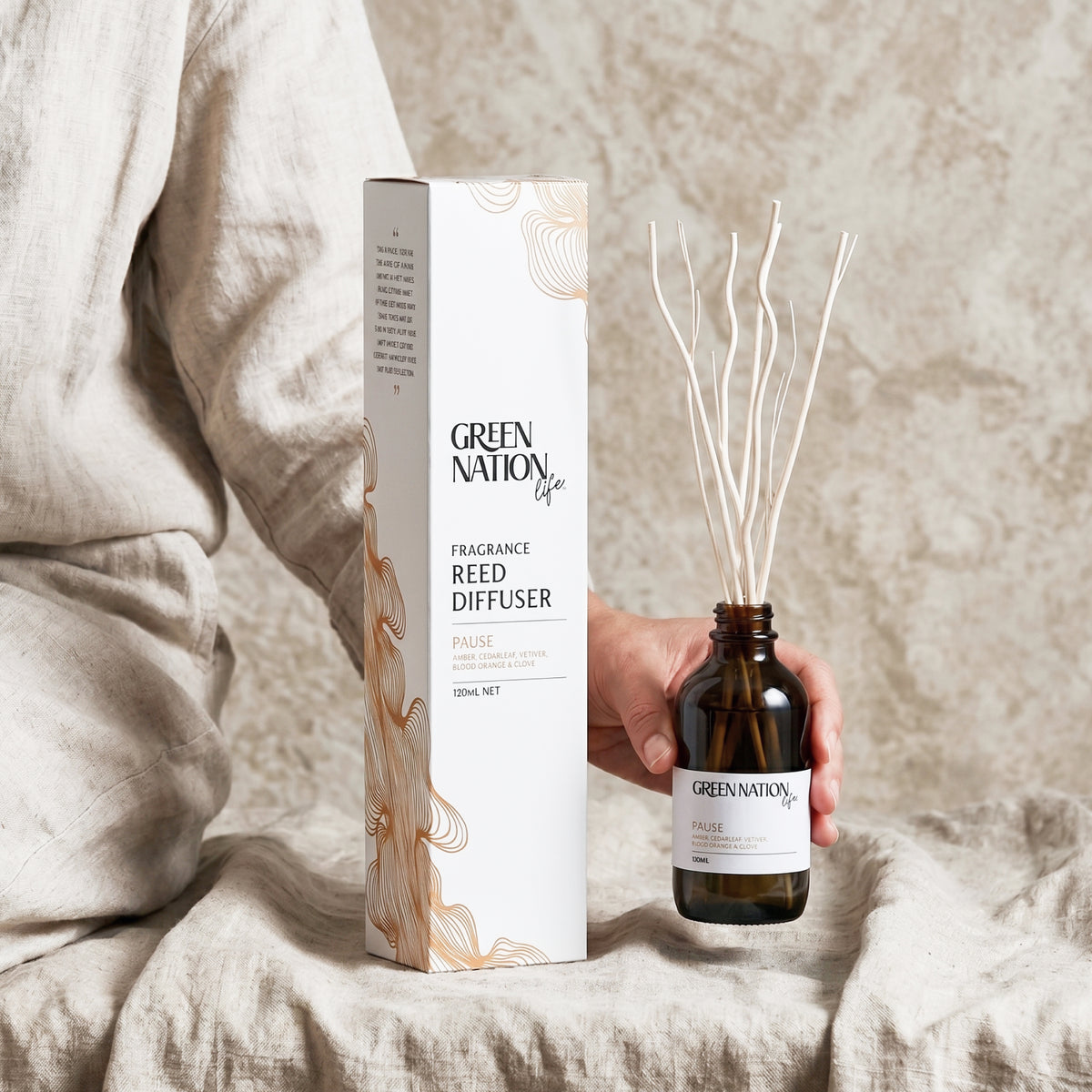 Luxurious Scented Diffuser 120mL - Pause