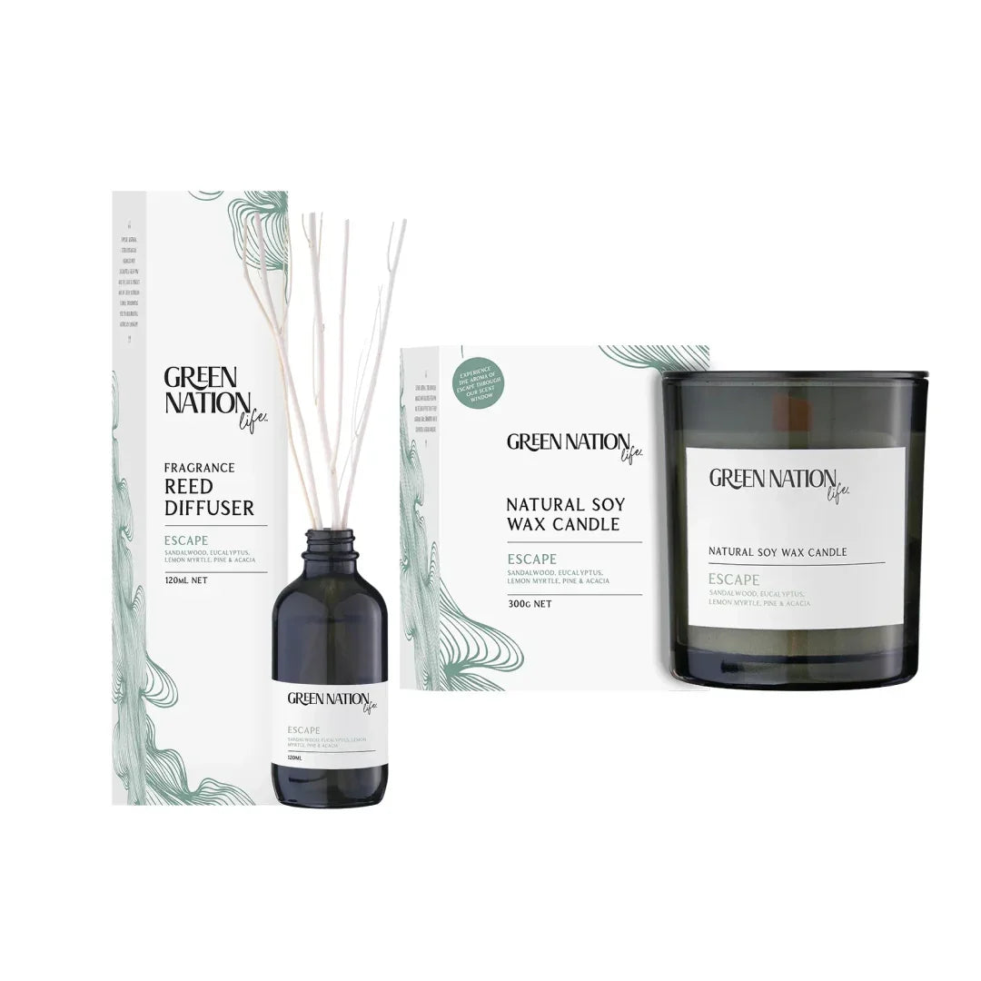 Candle & Diffuser Duo - Escape (AUSTRALIA)