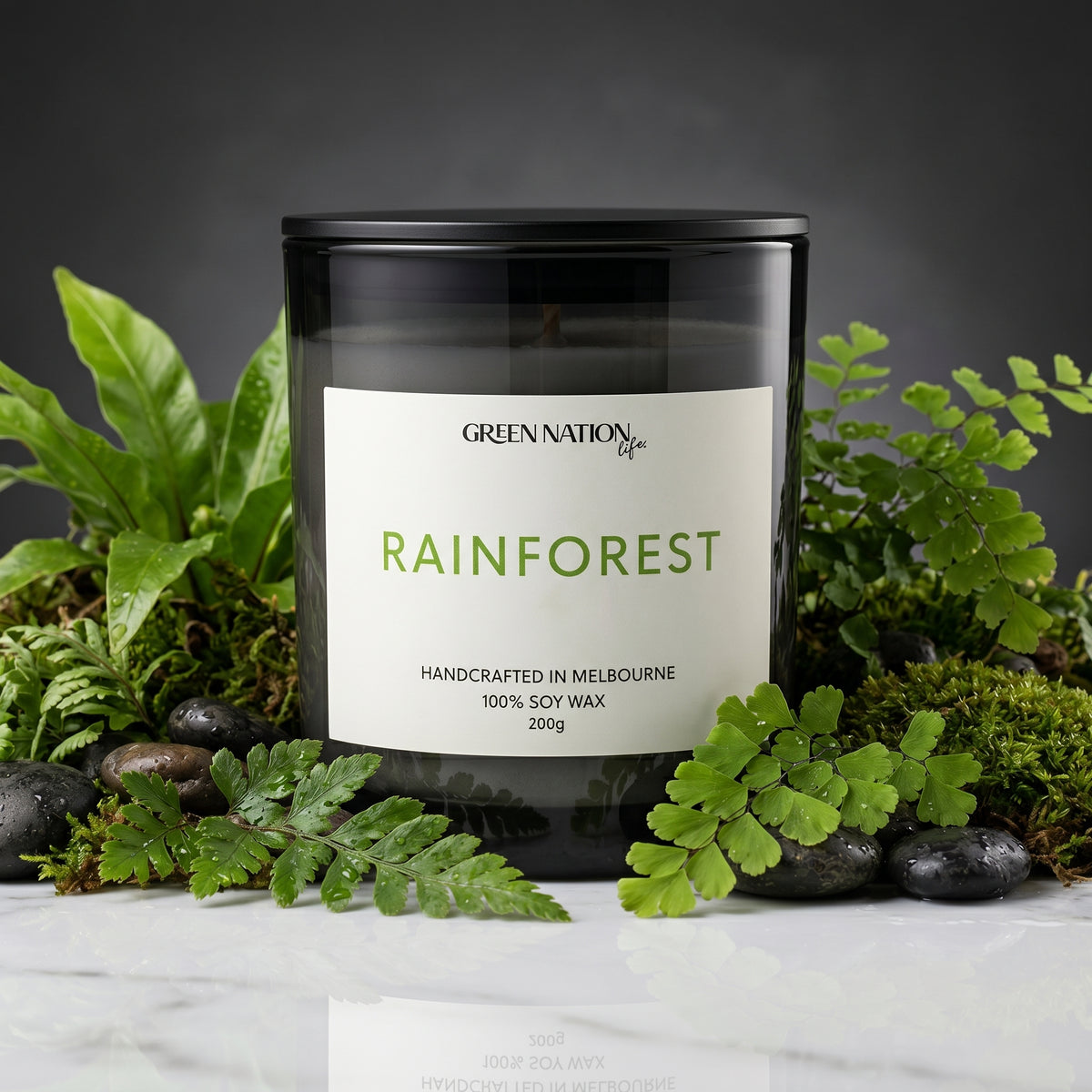 Soy Wax Candle 200gm - Rainforest