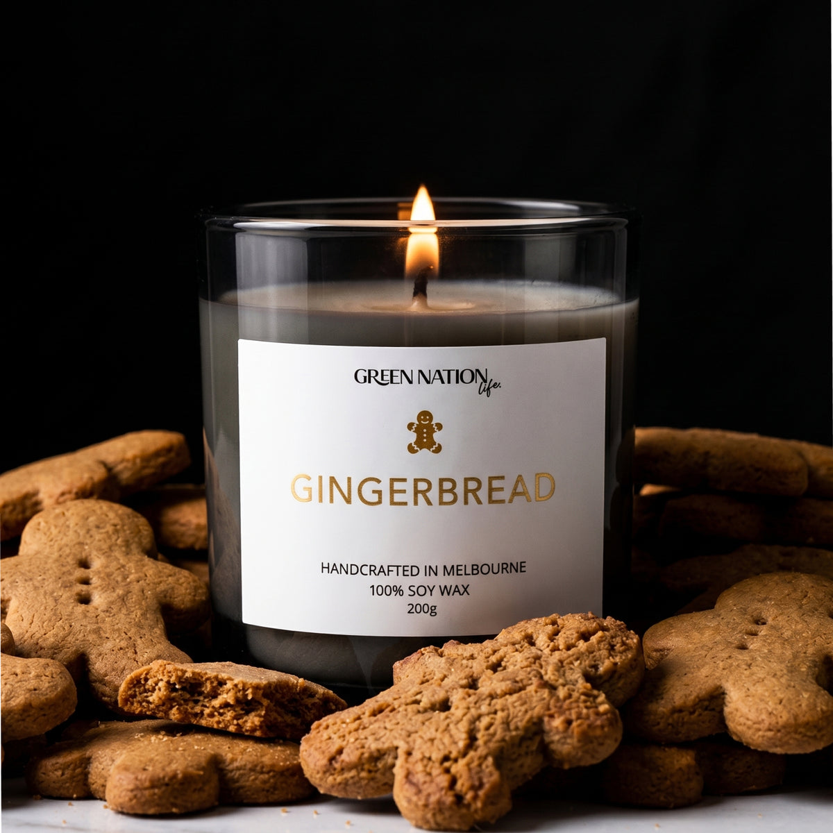 Soy Wax Candle 200g - Gingerbread