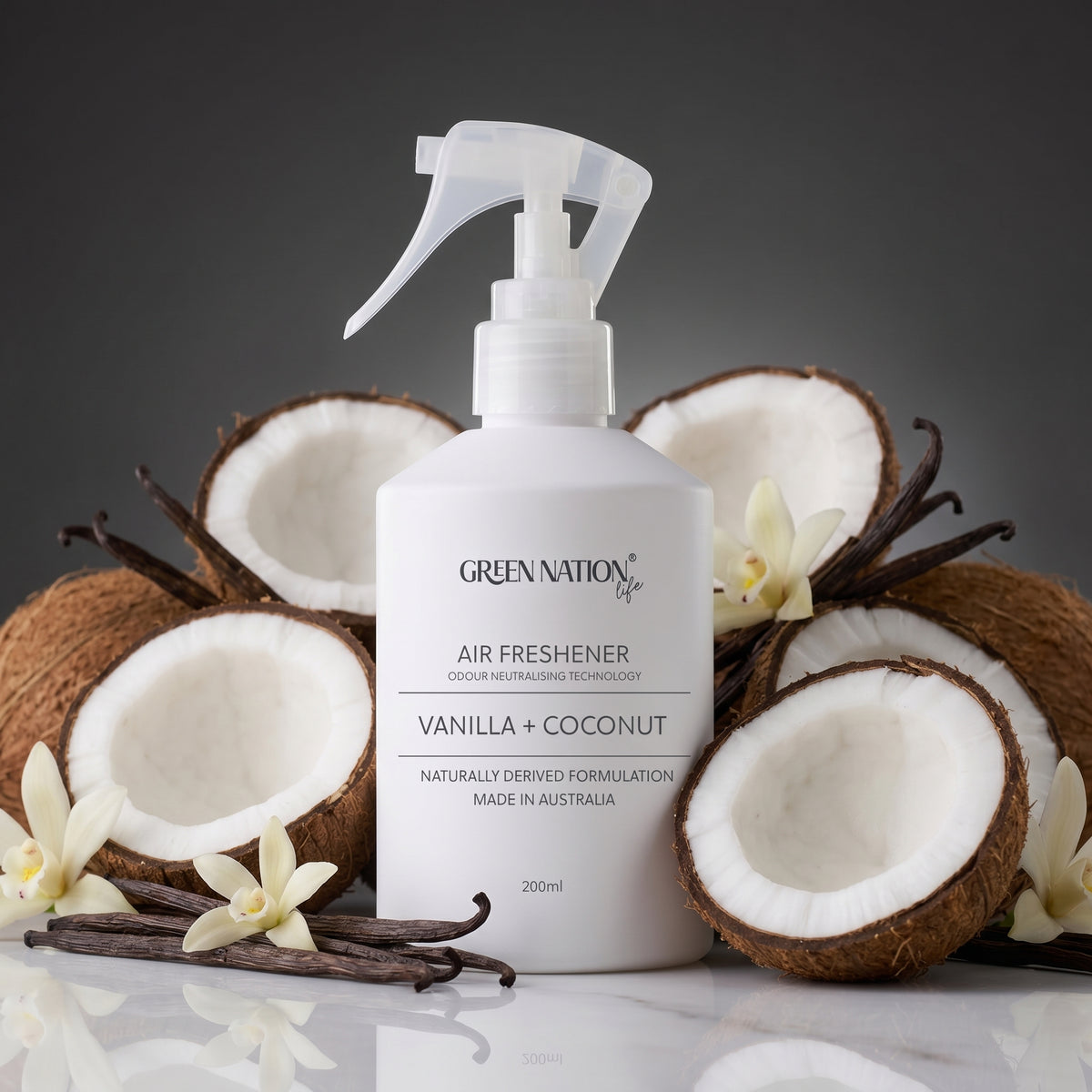 Air Freshener 200ml - Coconut + Vanilla